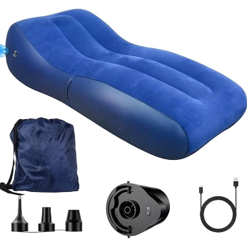 Outdoor Furniture Lounge Chair - Divano Gonfiabile Automatico Portatile a Forma