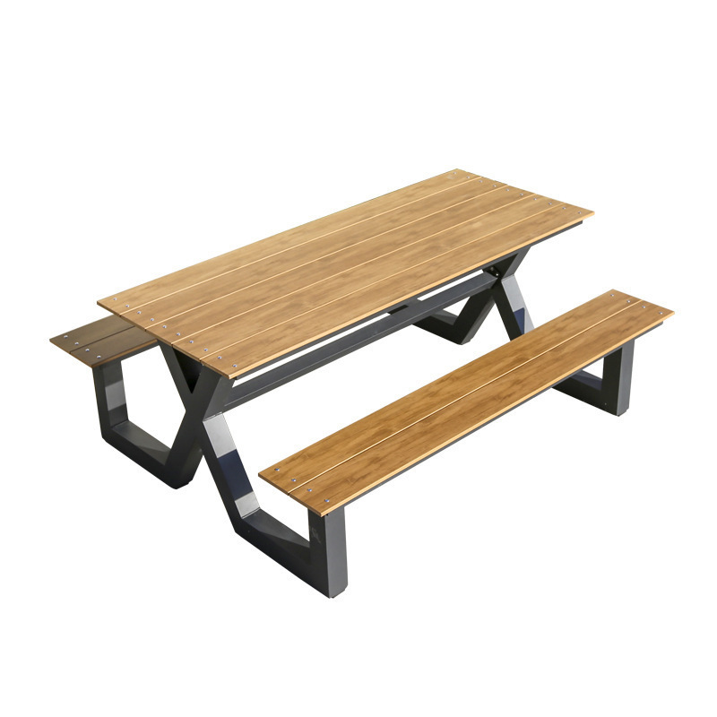 Outdoor Furniture One Piece - Panchina da Esterno Impermeabile in Legno