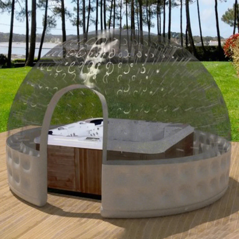 Inflatable Hot Tub - Nuovo Design Tenda Copertura Gonfiabile per