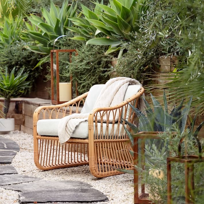 Poltrona lounge in rattan, div - Outdoor Furniture Lounge Chair recensione e prezzo