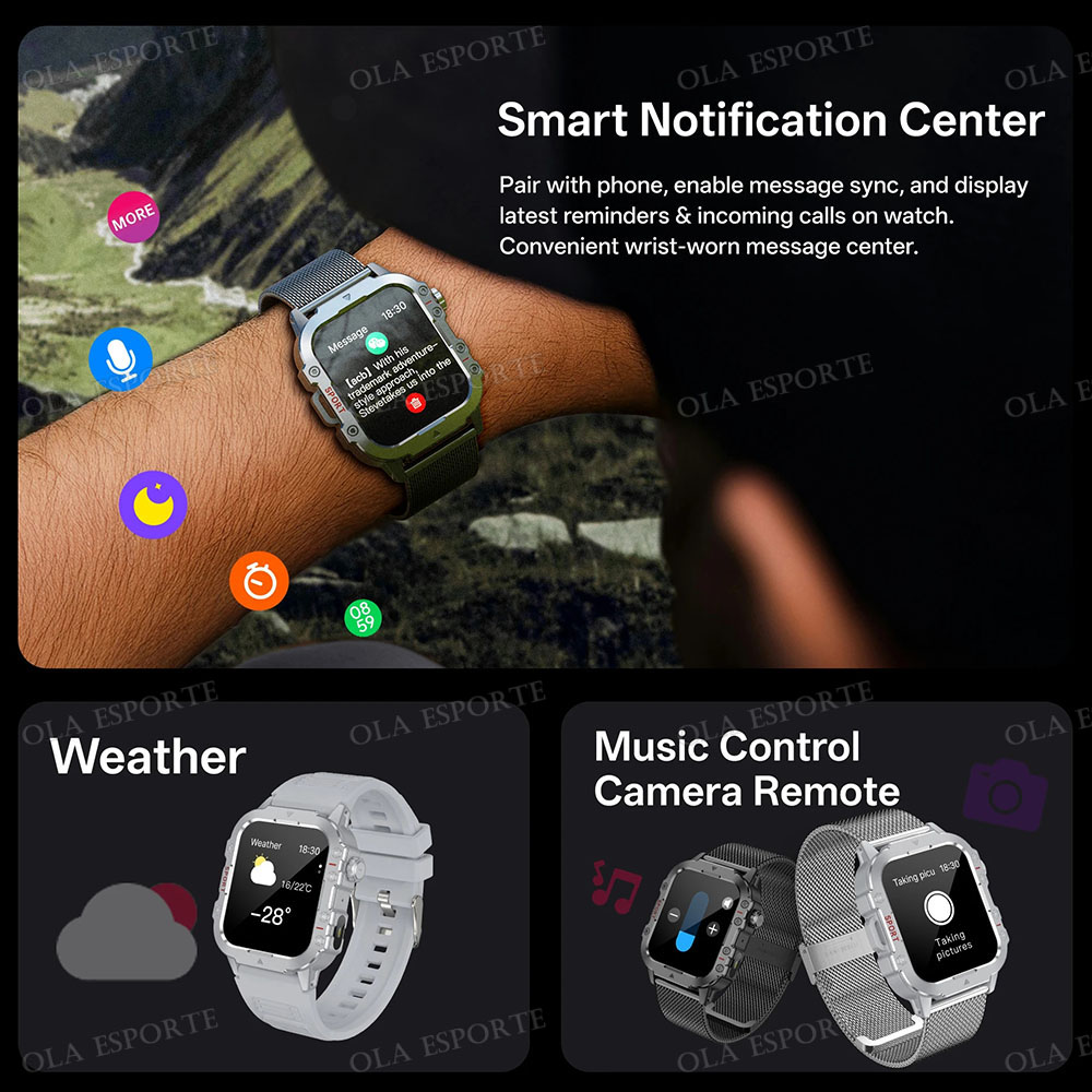 Smartwatch Militare Robusto 20 - Outdoor Rug Waterproof recensione e prezzo