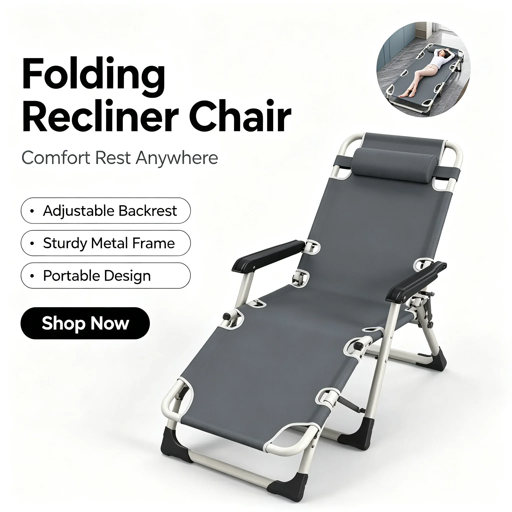Sedia Pieghevole da Ufficio pe - Outdoor Furniture Lounge Chair recensione e prezzo