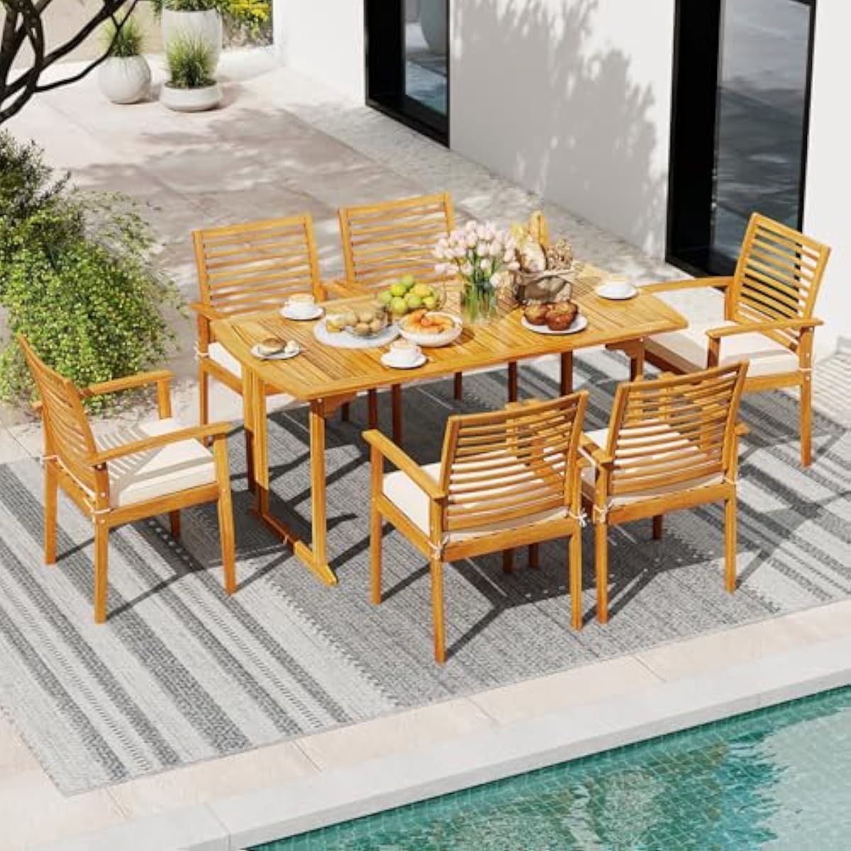 Set da pranzo per esterni comp - Outdoor Furniture One Piece recensione e prezzo