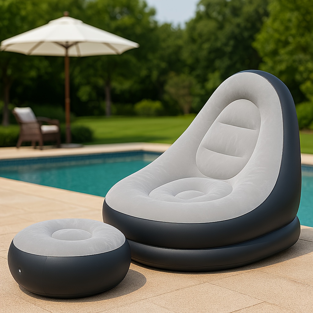 Divano gonfiabile reclinabile  - Outdoor Furniture Lounge Chair recensione e prezzo