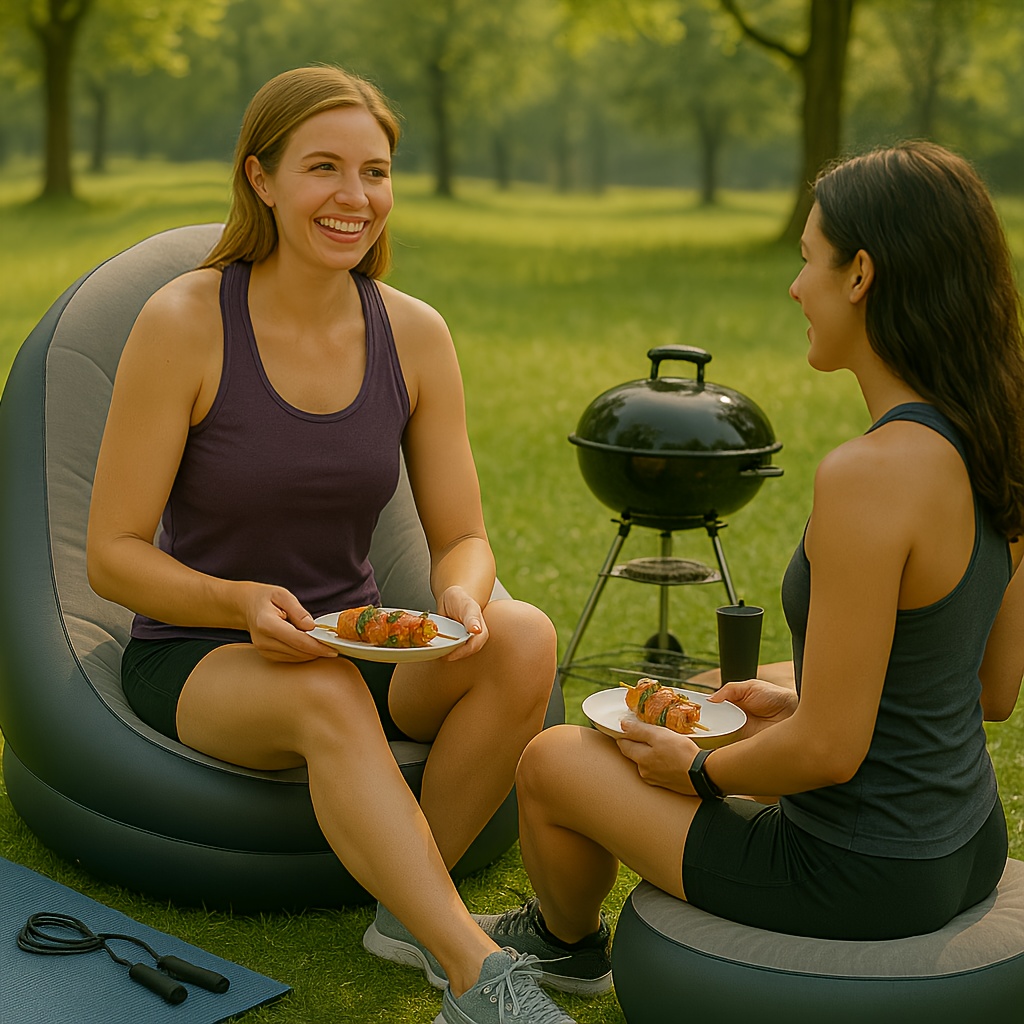 Divano gonfiabile reclinabile  - Outdoor Furniture Lounge Chair recensione e prezzo